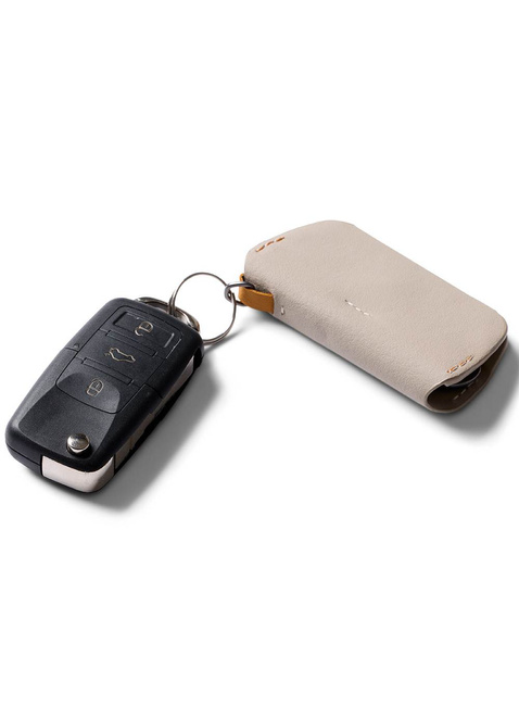 Skórzane etui na klucze Bellroy Key Cover (third edition) - tahini