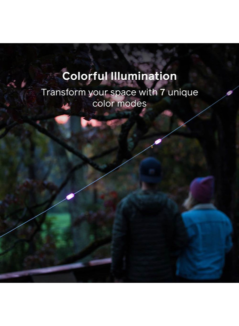 Lampa solarna BioLite Luci Solar String 5,5 m - color