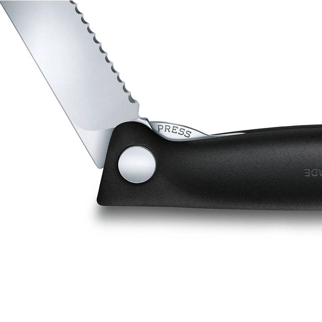 Nóż składany do warzyw i owoców Swiss Classic Victorinox - black