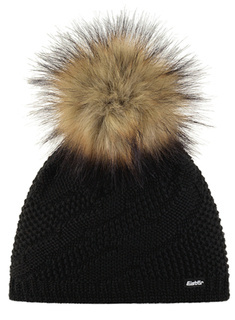 Damska czapka zimowa Eisbar Yva Lux - black