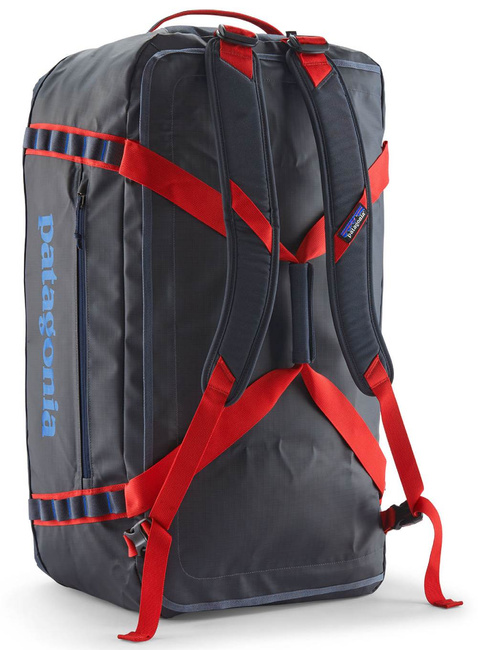 Torba podróżna Patagonia Black Hole Duffel 70 l - smolder blue / amanita red