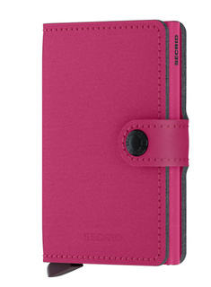 Portfel kieszonkowy RFID Secrid Miniwallet Yard Powder - fuchsia