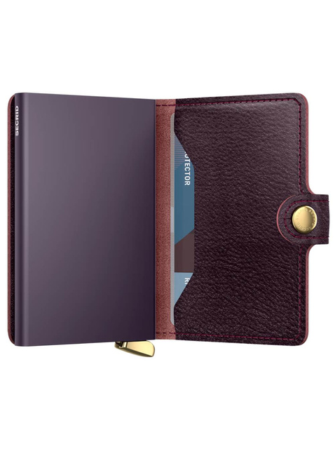Portfel RFID Secrid Premium Miniwallet + Basco - bordeaux