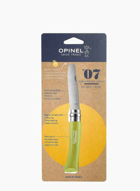 Nóż składany My First Opinel N°07 - apple green