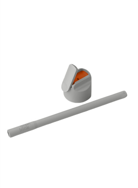 Butelka termiczna ze słomką Ocean Bottle GO 0,5 l - rock grey