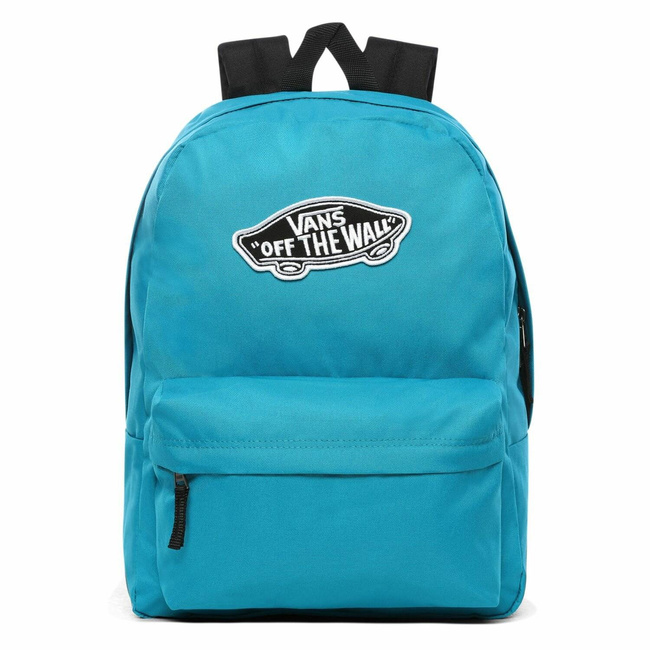 Plecak szkolny Vans Realm - enemel blue + piórnik szachownica