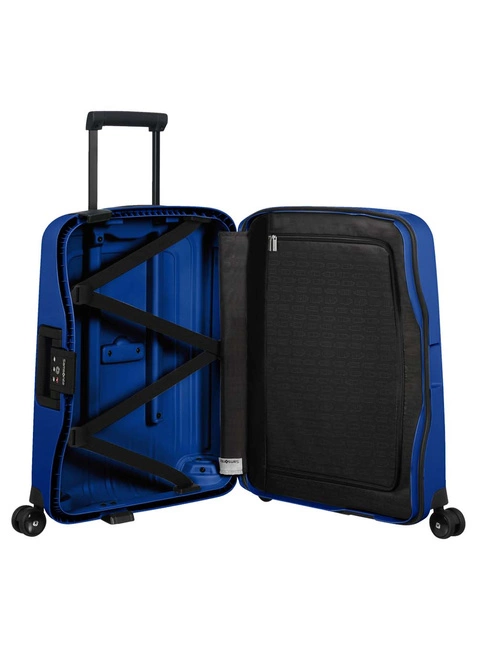 Walizka kabinowa Samsonite S'Cure - cool blue / black