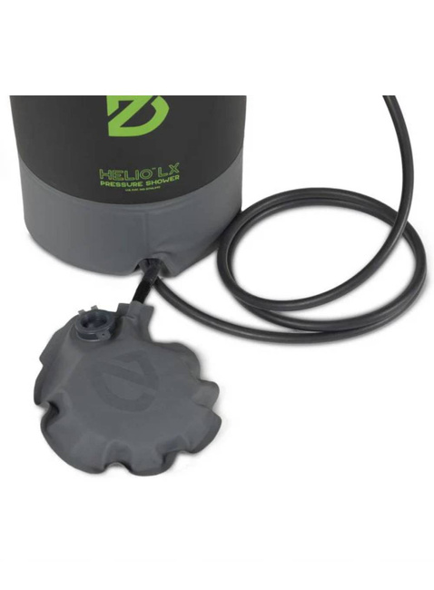 Prysznic turystyczny Nemo Helio LX Pressure Shower - fortress / black