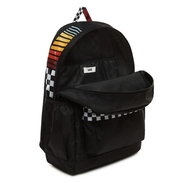 Miejski plecak Vans Sporty Realm Plus II - black/final lap