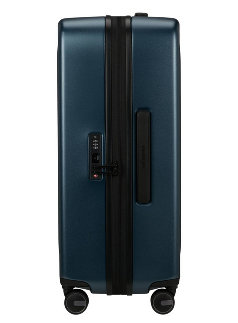 Walizka średnia poszerzana Samsonite Fyrm EXP - steel blue