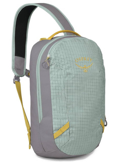 Plecak na jedno ramię Osprey Transporter Sling - frosty mint / soundwave grey