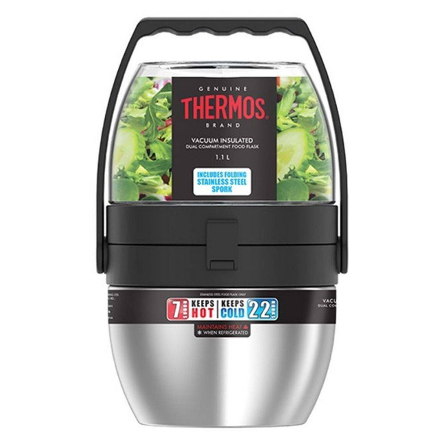 Termos obiadowy dwukomorowy Thermos 0,47 l + 0,6 l
