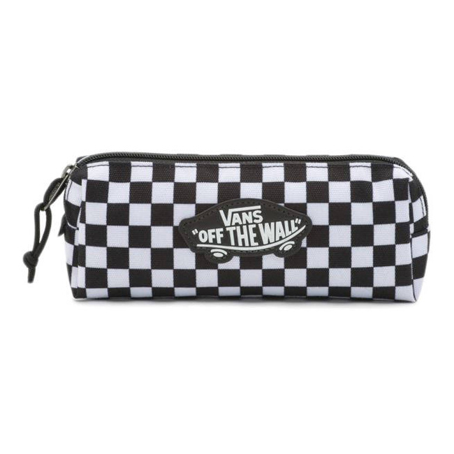 Plecak damski Vans Realm Flying V - peace check black/ashley + piórnik szachownica