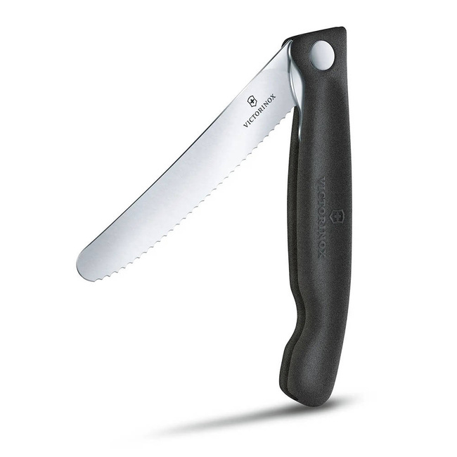 Nóż składany do warzyw i owoców Swiss Classic Victorinox - black