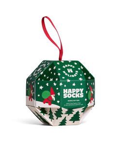 Skarpety Happy Socks 1-Pack Globe Gift Set - green / snow