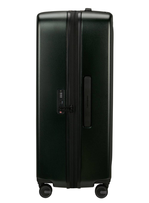 Walizka duża poszerzana Samsonite Fyrm EXP - deep green