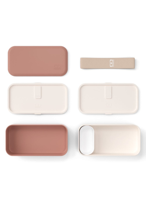 Pudełko na lunch Monbento MB Original The Bento Box - pink moka