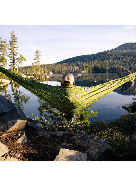 Hamak 2-osobowy Grand Trunk TrunkTech Double Hammock - green mamba