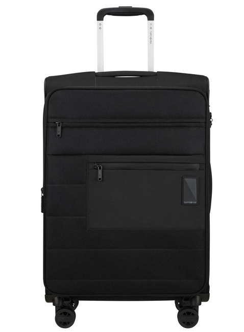 Walizka średnia poszerzana Samsonite Vaycay - black