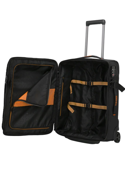 Średnia torba podróżna Travelite Briize Roller Travelling Bag S - black