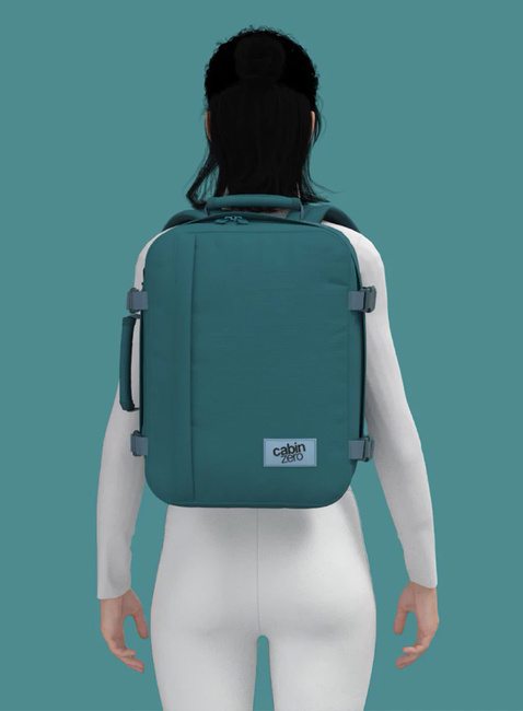 Bagaż kabinowy Cabinzero Classic 28 l / 40x30x20 cm - aruba blue
