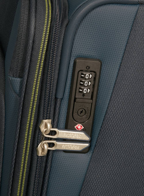 Walizka kabinowa American Tourister Wanderlite Spinner S EXP - dark navy