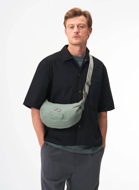 Torba na ramię Pinqponq Krumm Small - pure sage