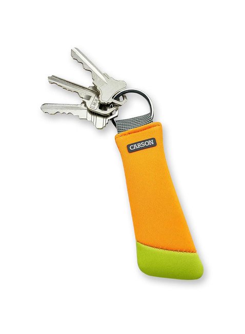 Brelok z kółkiem do kluczy Carson Floating Keychain - orange / green