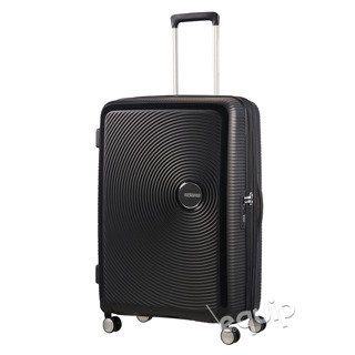 Walizka duża American Tourister Soundbox - bass black