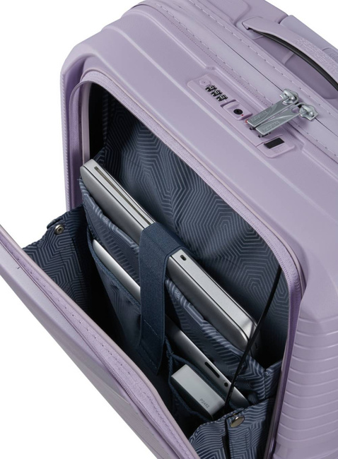 Walizka kabinowa American Tourister Frontloader Airconic - stormy lilac