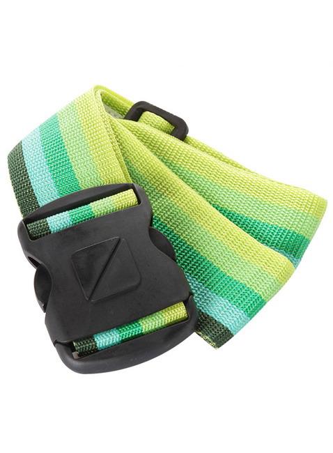 Pas do walizki Travel Blue Heavy Duty 2" - green / yellow