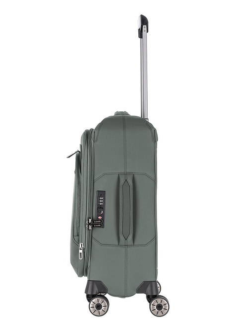 Walizka mała poszerzana Travelite Priima - olive