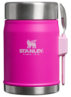 Termos na jedzenie ze sporkiem Stanley Legendary Classic 0,4 l - violet blossom