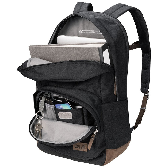 Plecak miejski Jack Wolfskin Kings Cross - ultra black