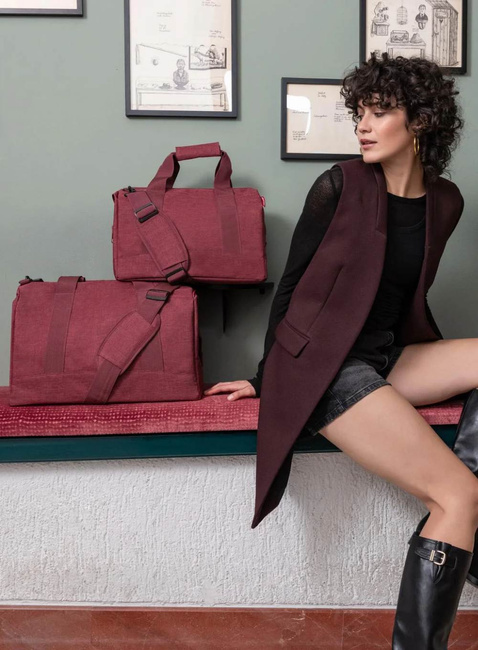 Torba podróżna Reisenthel Allrounder M - twist maroon