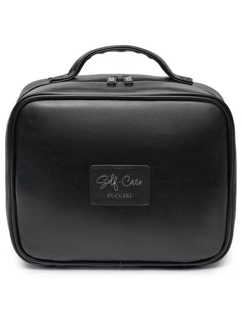 Rozkładana kosmetyczka damska Puccini Fashion - czarny