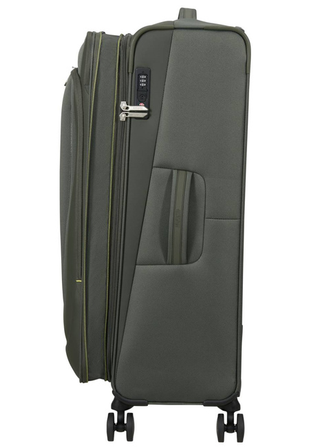 Walizka duża American Tourister Wanderlite L EXP - dark khaki