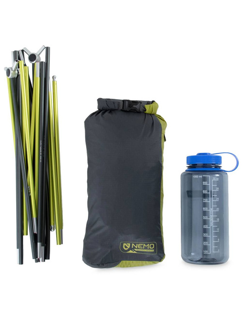 Namiot turystyczny 2-osobowy Nemo Dragonfly OSMO Ultralight - birch bud / goodnight gray