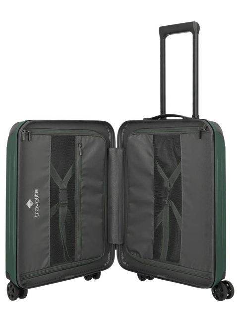 Walizka kabinowa Travelite Dynamiic - green