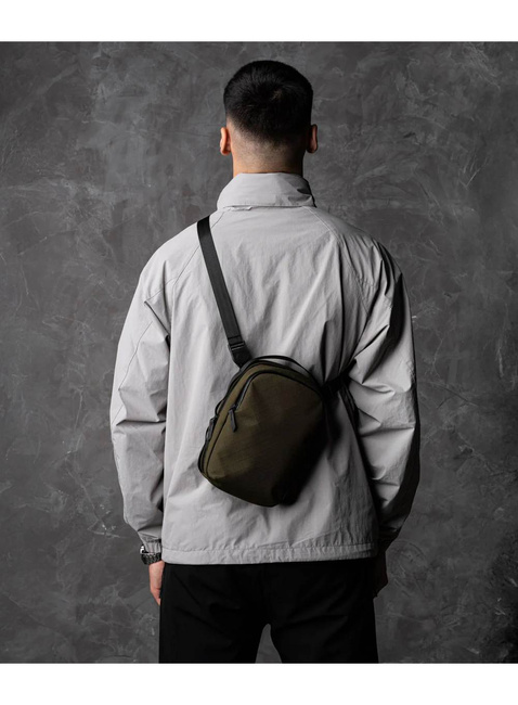 Torba crossbody Alpaka Metro Sling Max Axogrid - army green