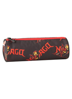 Piórnik saszetka LEGO NINJAGO® Round Pencil Roll - red