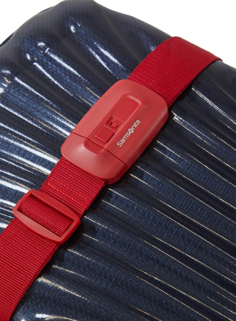 Pas do bagażu Samsonite Ta Revolution Luggage Strap 50 mm - red