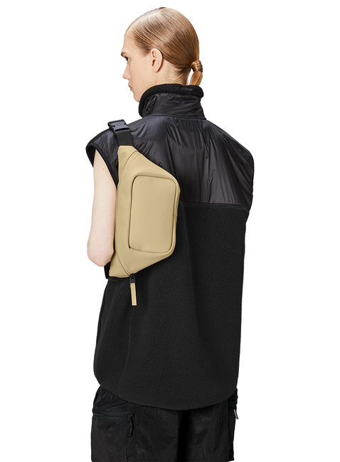 Torba biodrowa wodoodporna Rains Bum Bag Mini W3 - sand