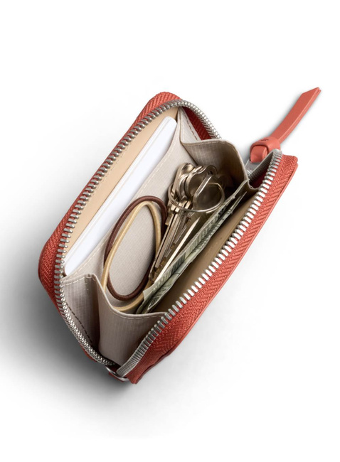 Skórzany portfel kieszonkowy Bellroy Folio Piccolo - blood orange