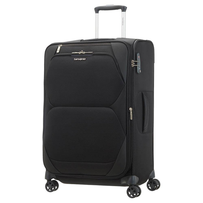 Walizka średnia poszerzana Samsonite Dynamore - black