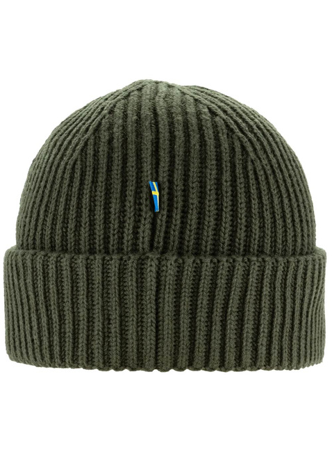 Czapka zimowa Fjallraven 1960 Lite Logo Hat - deep forest