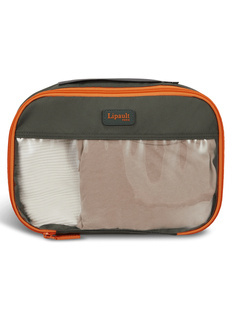 Pokrowiec podróżny Lipault Plume Cube M - khaki