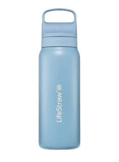 Butelka termiczna z filtrem LifeStraw Go Steel 0,7 l - icelandic blue