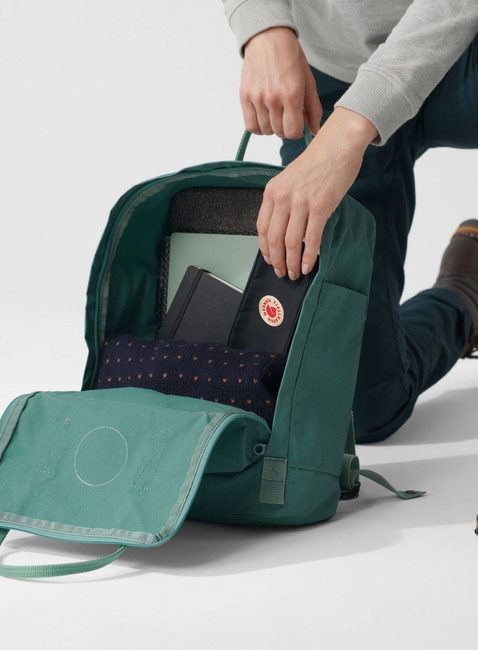 Plecak Fjallraven Kanken - spruce green / clay