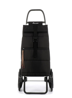 Wózek na zakupy Rolser Big Polar z 6 kołami - black